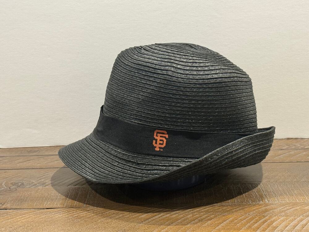 SF Giants - SGA Black Fitted Fedora Hat